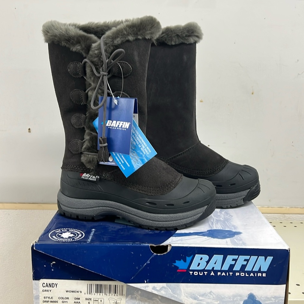 Baffin Women's Candy Grey Winter Boots